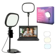 Kreo Slab video light with desk stand